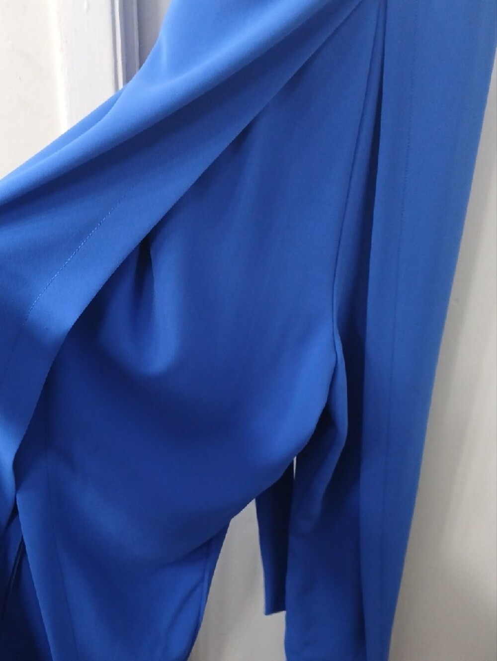 Tahari Royal Blue Sleeveless Jumpsuit - Picture 2 of 5